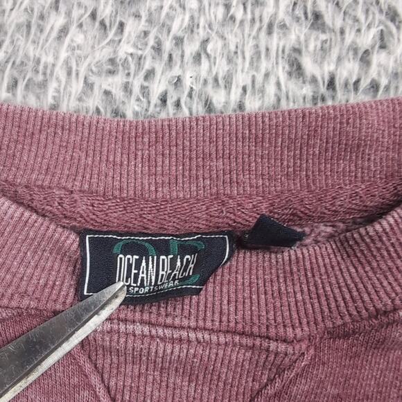 San Francisco Sweatshirt Adult Medium Red Pullover Destination Casual Fleece - Picture 2 of 6